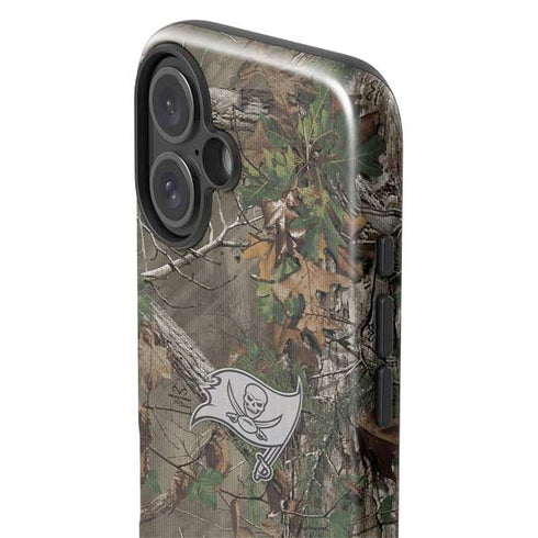 NFL Tampa Bay Buccaneers Realtree Xtra Green Camo iPhone 16 Plus Impact Case