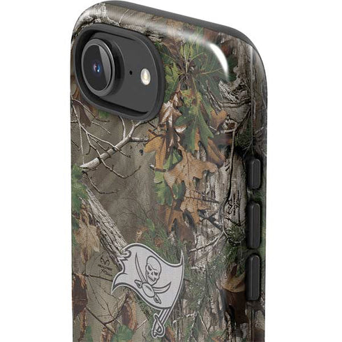 NFL Tampa Bay Buccaneers Realtree Xtra Green Camo iPhone 16e Impact Case