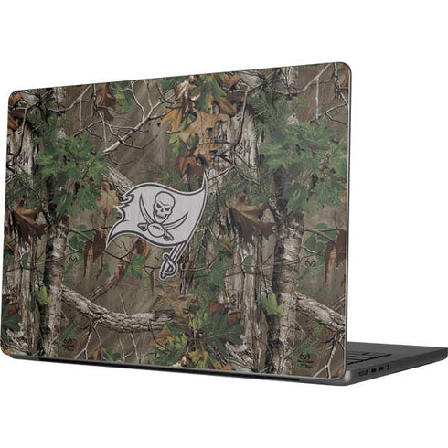 NFL Tampa Bay Buccaneers Realtree Xtra Green Camo Apple MacBook Pro 14-inch Skin