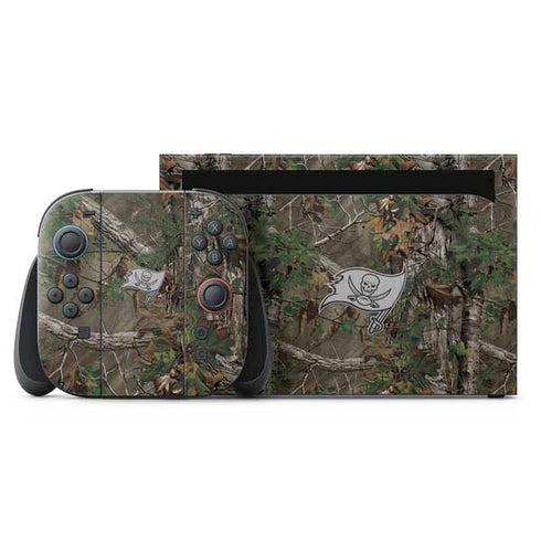 NFL Tampa Bay Buccaneers Realtree Xtra Green Camo Nintendo Skins