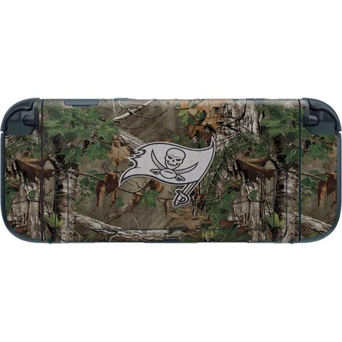 NFL Tampa Bay Buccaneers Realtree Xtra Green Camo Nintendo Switch 2 (2025) with Joy-Con Skin