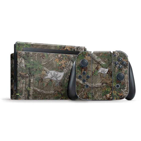 NFL Tampa Bay Buccaneers Realtree Xtra Green Camo Nintendo Skins
