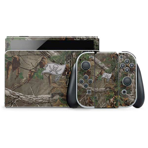 NFL Tampa Bay Buccaneers Realtree Xtra Green Camo Nintendo Skins