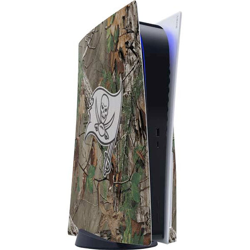 NFL Tampa Bay Buccaneers Realtree Xtra Green Camo PlayStation PS5 Skins