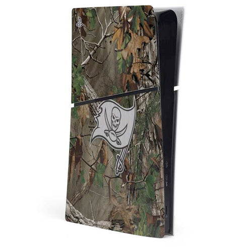 NFL Tampa Bay Buccaneers Realtree Xtra Green Camo PlayStation PS5 Skins