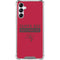 NFL Tampa Bay Buccaneers Red Performance Series Gabb Phone 4 Clear Case