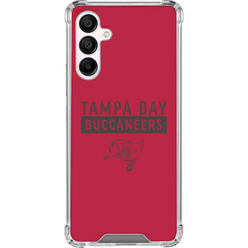 NFL Tampa Bay Buccaneers Red Performance Series Galaxy A16 5G Clear Case