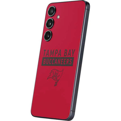 NFL Tampa Bay Buccaneers Red Performance Series Galaxy A16 5G Skin