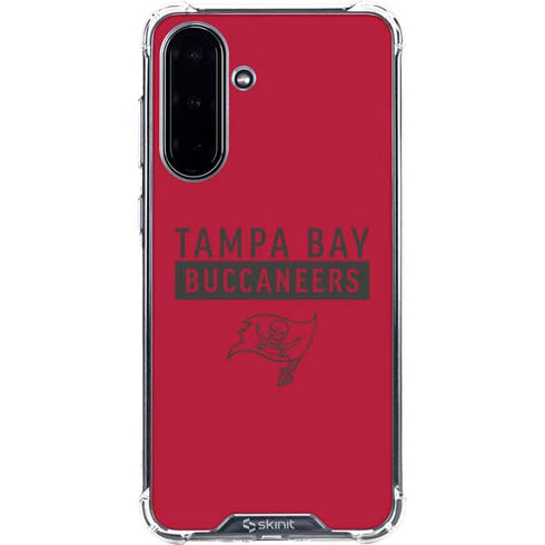 NFL Tampa Bay Buccaneers Red Performance Series Galaxy A36 5G Clear Case