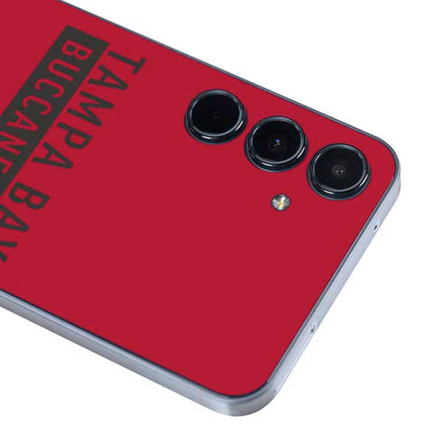 NFL Tampa Bay Buccaneers Red Performance Series Galaxy A36 5G Skin