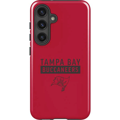 NFL Tampa Bay Buccaneers Red Performance Series Galaxy S25 Impact Case
