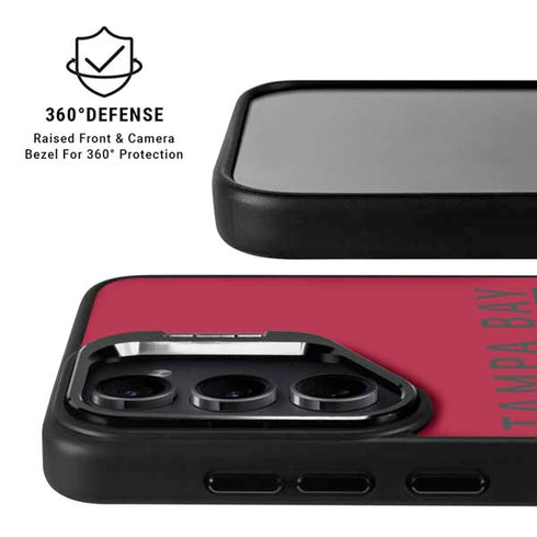NFL Tampa Bay Buccaneers Red Performance Series Galaxy S25 Kickstand Case