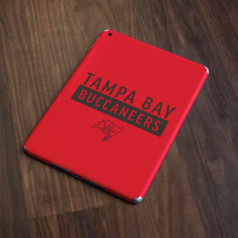 NFL Tampa Bay Buccaneers Red Performance Series Apple iPad Skin