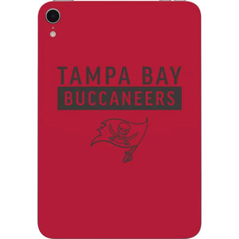 NFL Tampa Bay Buccaneers Red Performance Series Apple iPad Mini Skin