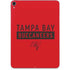 NFL Tampa Bay Buccaneers Red Performance Series Apple iPad Pro Skin