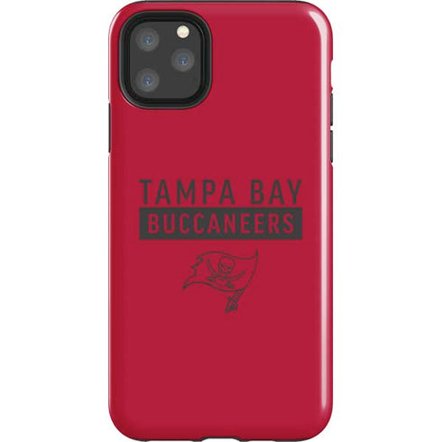 NFL Tampa Bay Buccaneers Red Performance Series iPhone Cases