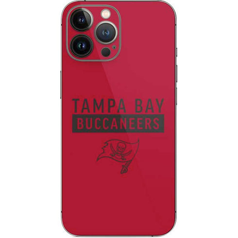 NFL Tampa Bay Buccaneers Red Performance Series iPhone 15 Pro Max Skin