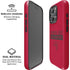NFL Tampa Bay Buccaneers Red Performance Series iPhone 16 Pro Magsafe Impact Case