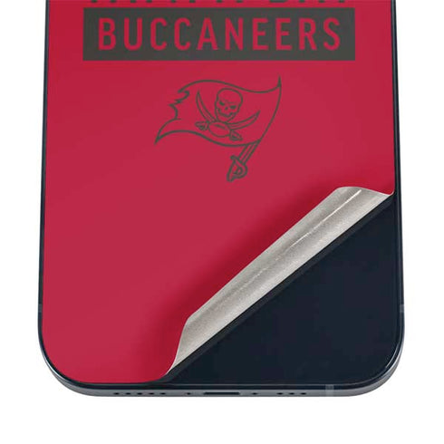 NFL Tampa Bay Buccaneers Red Performance Series iPhone 16 Skin