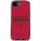 NFL Tampa Bay Buccaneers Red Performance Series iPhone 16e Clear Case
