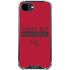 NFL Tampa Bay Buccaneers Red Performance Series iPhone 16e Clear Case