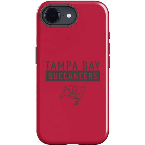 NFL Tampa Bay Buccaneers Red Performance Series iPhone 16e Impact Case
