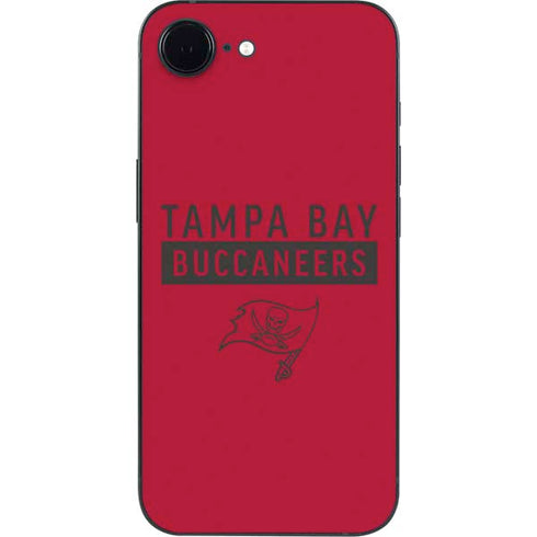 NFL Tampa Bay Buccaneers Red Performance Series iPhone 16e Skin