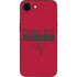 NFL Tampa Bay Buccaneers Red Performance Series iPhone 16e Skin