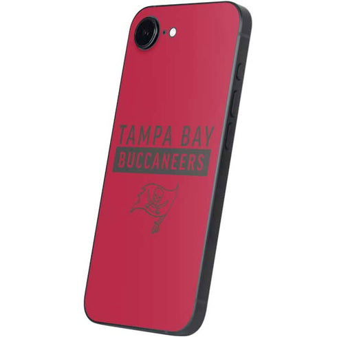 NFL Tampa Bay Buccaneers Red Performance Series iPhone 16e Skin