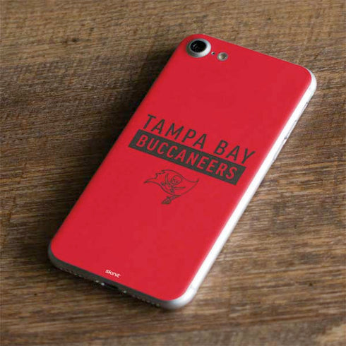 NFL Tampa Bay Buccaneers Red Performance Series iPhone 8 Skin