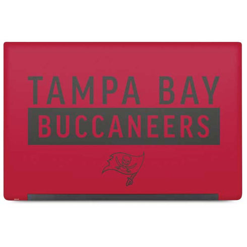 NFL Tampa Bay Buccaneers Red Performance Series Dell Latitude Skin