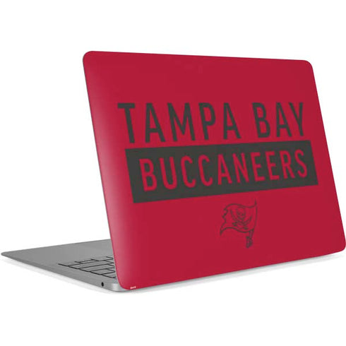 NFL Tampa Bay Buccaneers Red Performance Series Apple MacBook Air Skin