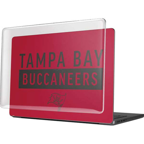 NFL Tampa Bay Buccaneers Red Performance Series MacBook Pro 14in (2021-24) Case plus Skin