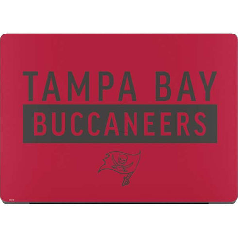NFL Tampa Bay Buccaneers Red Performance Series Apple MacBook Pro 14-inch Skin