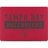 NFL Tampa Bay Buccaneers Red Performance Series Apple MacBook Pro 14-inch Skin