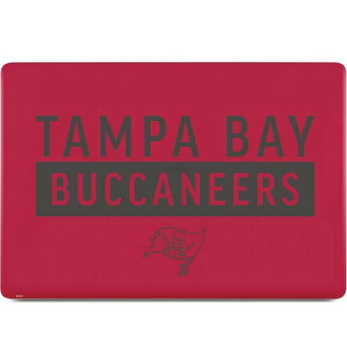 NFL Tampa Bay Buccaneers Red Performance Series MacBook Skins