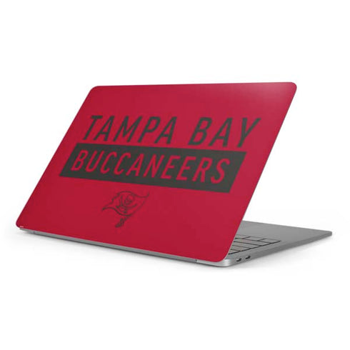 NFL Tampa Bay Buccaneers Red Performance Series Apple MacBook Pro 16-inch Skin