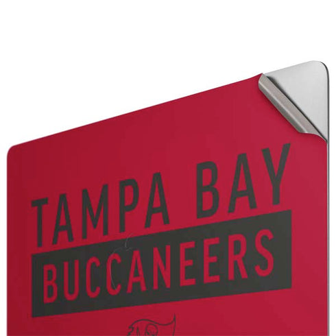 NFL Tampa Bay Buccaneers Red Performance Series Apple MacBook Pro 16-inch Skin