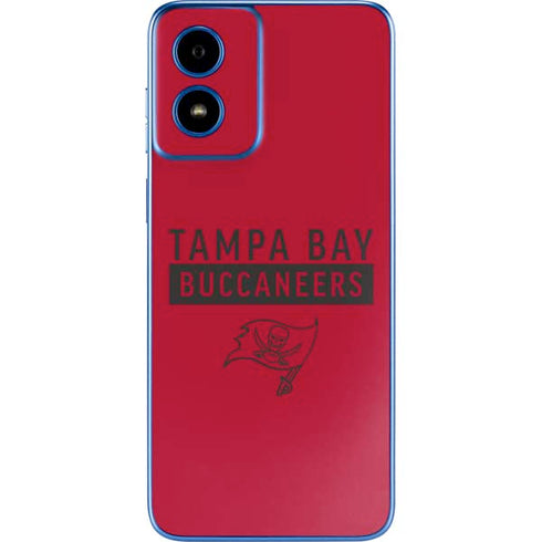 NFL Tampa Bay Buccaneers Red Performance Series Moto G Play 4G (2024) Skin