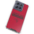 NFL Tampa Bay Buccaneers Red Performance Series Moto G Play 5G (2025) Clear Case