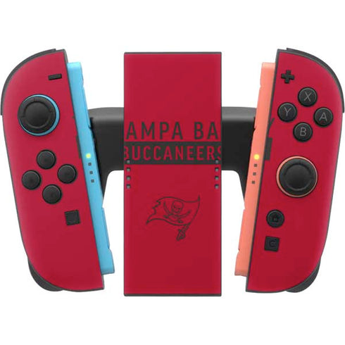 NFL Tampa Bay Buccaneers Red Performance Series Nintendo Switch 2 (2025) Joy-Con Controller Skin