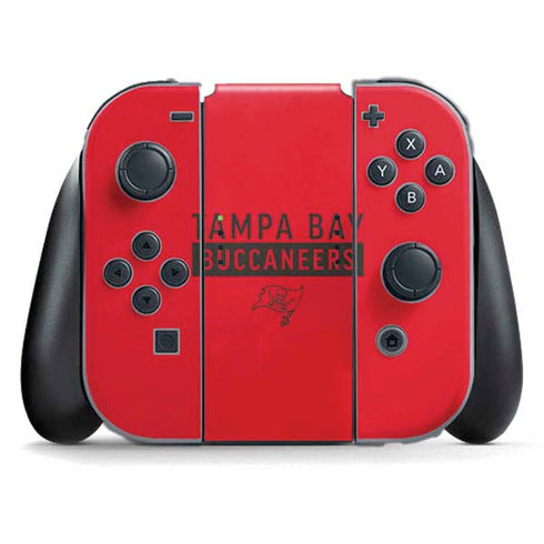 NFL Tampa Bay Buccaneers Red Performance Series Nintendo Skins