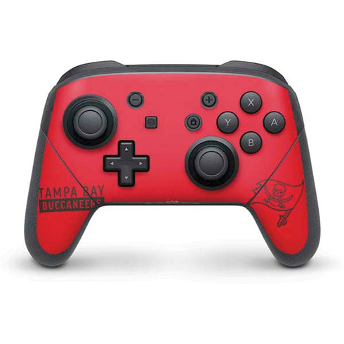 NFL Tampa Bay Buccaneers Red Performance Series Nintendo Skins