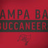 NFL Tampa Bay Buccaneers Red Performance Series PlayStation 4 Gold Wireless Headset Skin