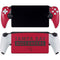 NFL Tampa Bay Buccaneers Red Performance Series PlayStation Portal Remote Player Skin