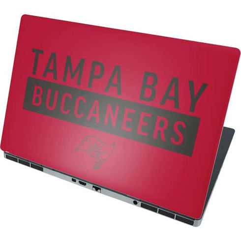 NFL Tampa Bay Buccaneers Red Performance Series Dell Precision Skin