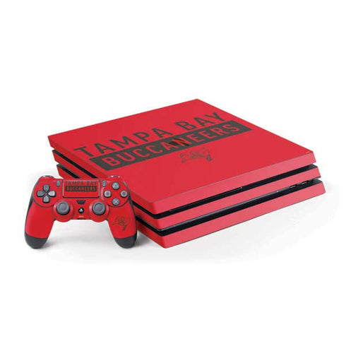 NFL Tampa Bay Buccaneers Red Performance Series PlayStation PS4 Skins