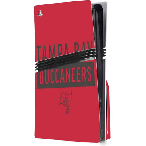 NFL Tampa Bay Buccaneers Red Performance Series PlayStation PS5 Skins