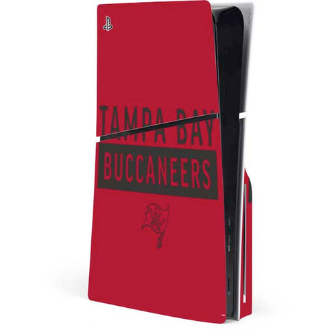 NFL Tampa Bay Buccaneers Red Performance Series PlayStation PS5 Skins