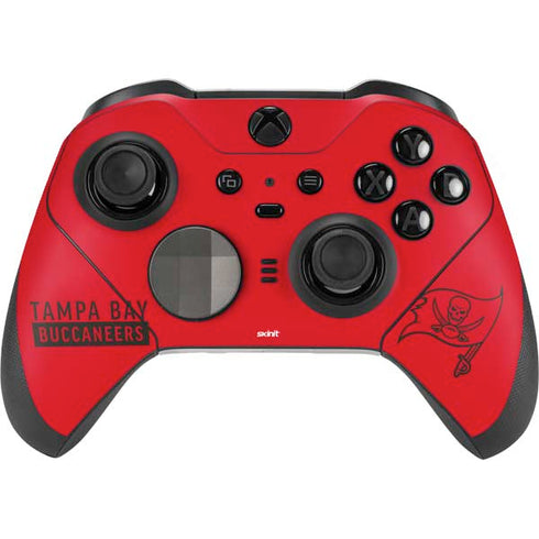 NFL Tampa Bay Buccaneers Red Performance Series Xbox Elite Wireless Controller Series 2 Skin